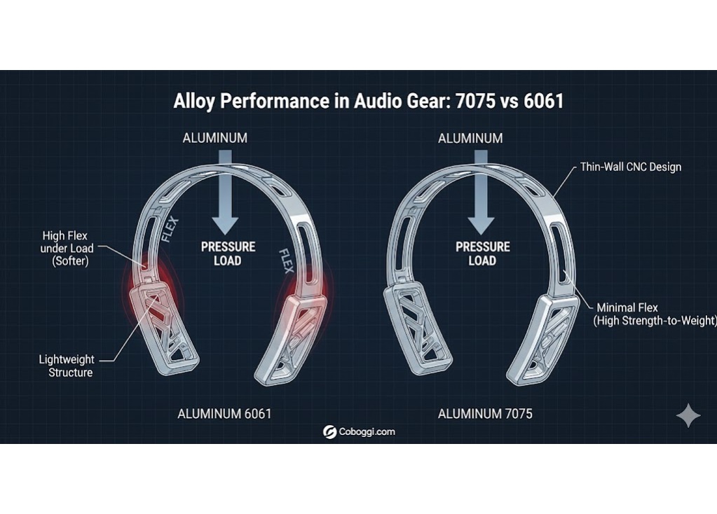 The Strength-to-Weight Ratio: Why AL7075 vs. AL6061 Matters in High-End Audio Gear